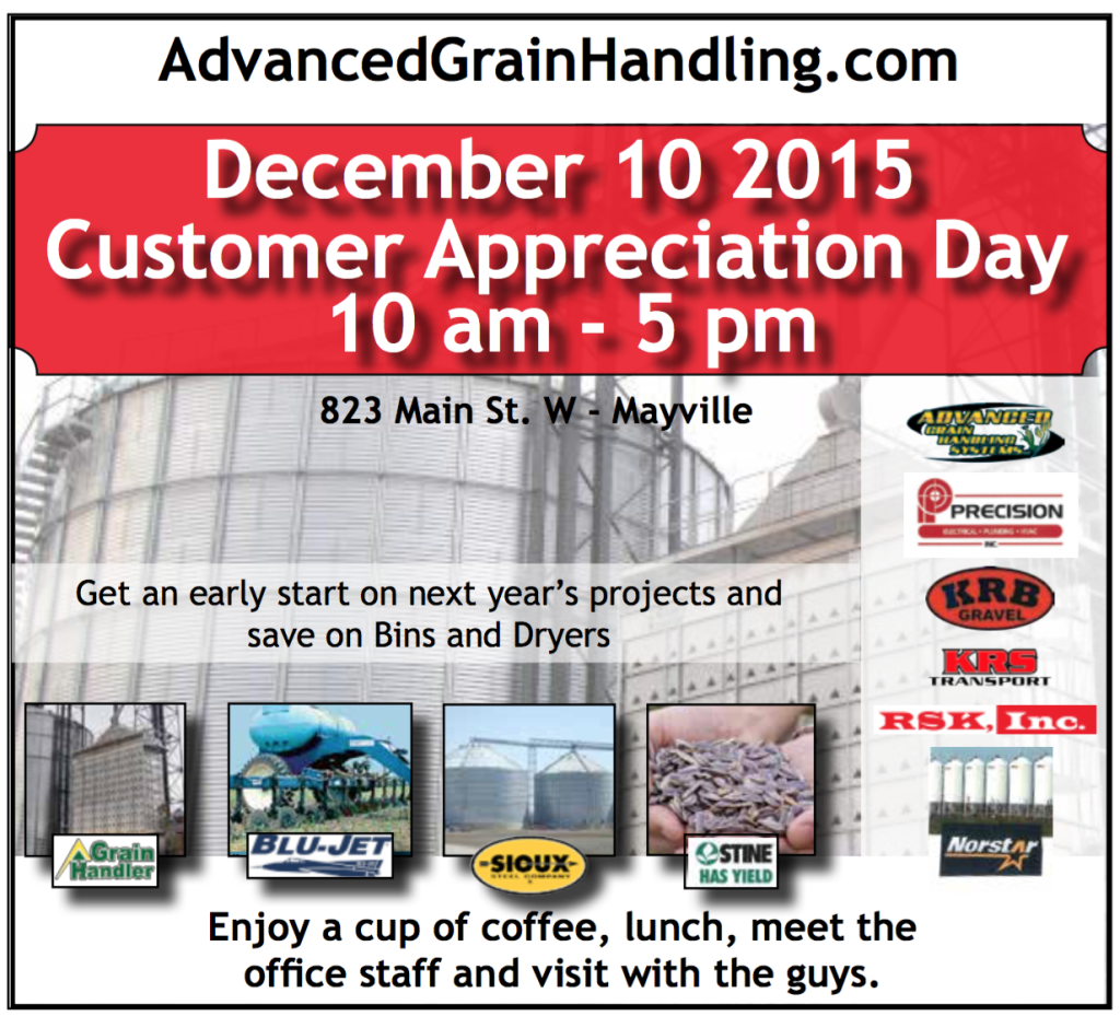 Advance Grain Handling Customer Appreciation Day @ Precision Electric / Advance Grain Handling