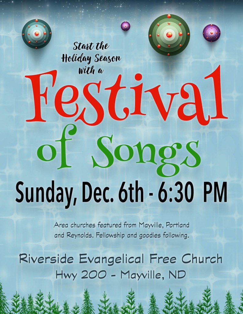 Holiday Festival of Songs @ Riverside Evangelical Free Church