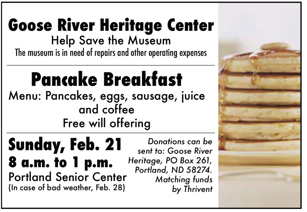 Pancake Breakfast – Help Save The Museum @ Portland Senior Center