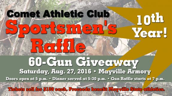 Comet Athletic Club Sportsmen's Raffle @ Mayville Armory
