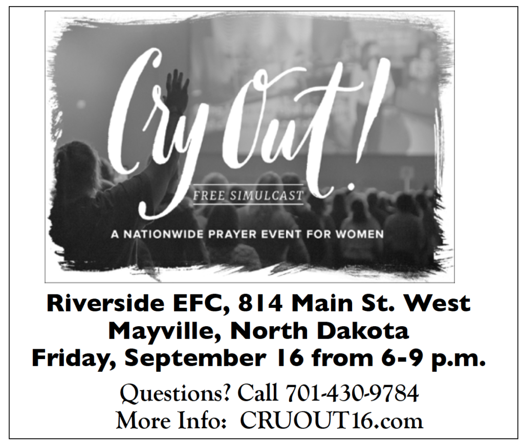 Cry Out - A nationwide payer event for women @ Riverside EFC