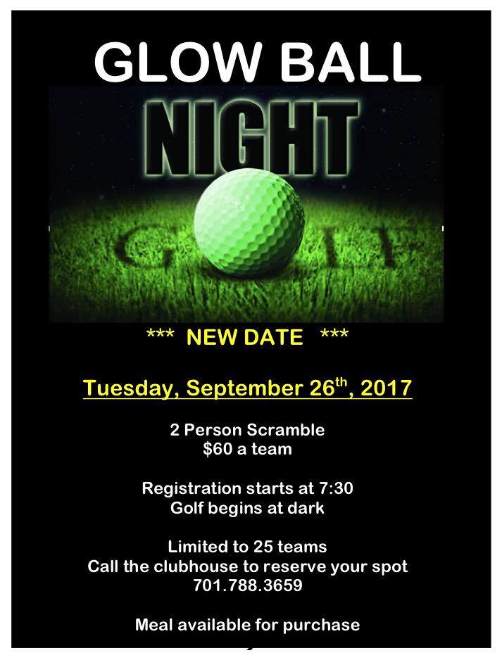 Glow Ball Golf Night @ Mayville Golf Club