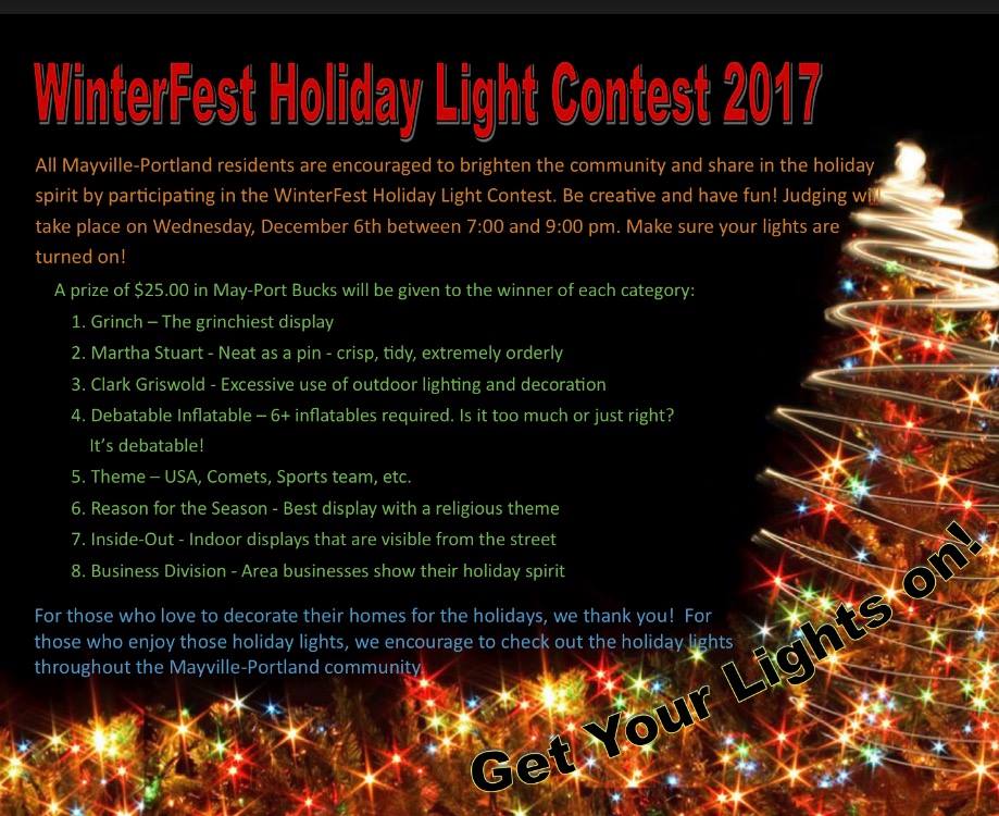 Christmas Lights Judging: WinterFest Holiday Light Contest
