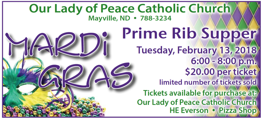 Prime Rib Supper @ Our Lady of Peace