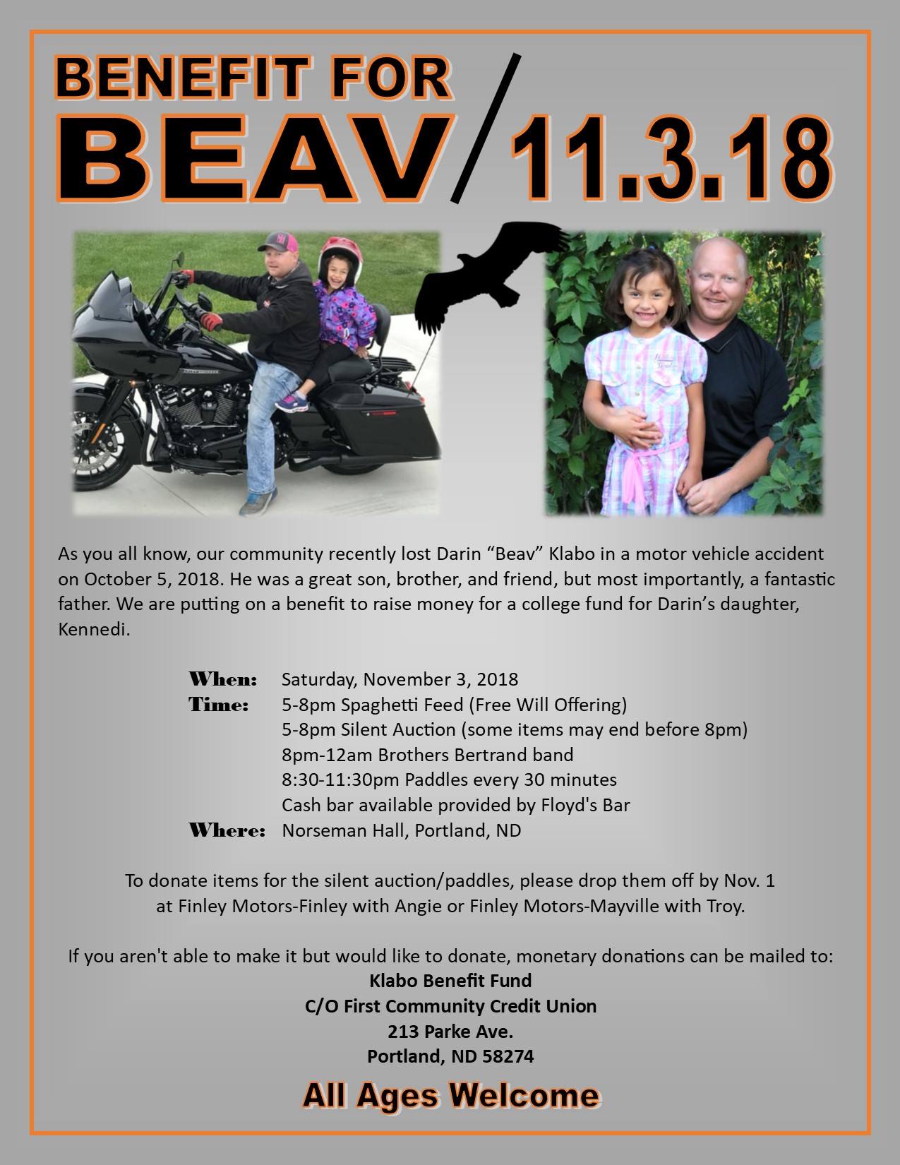 Benefit for Beav @ Norseman Archery Hall