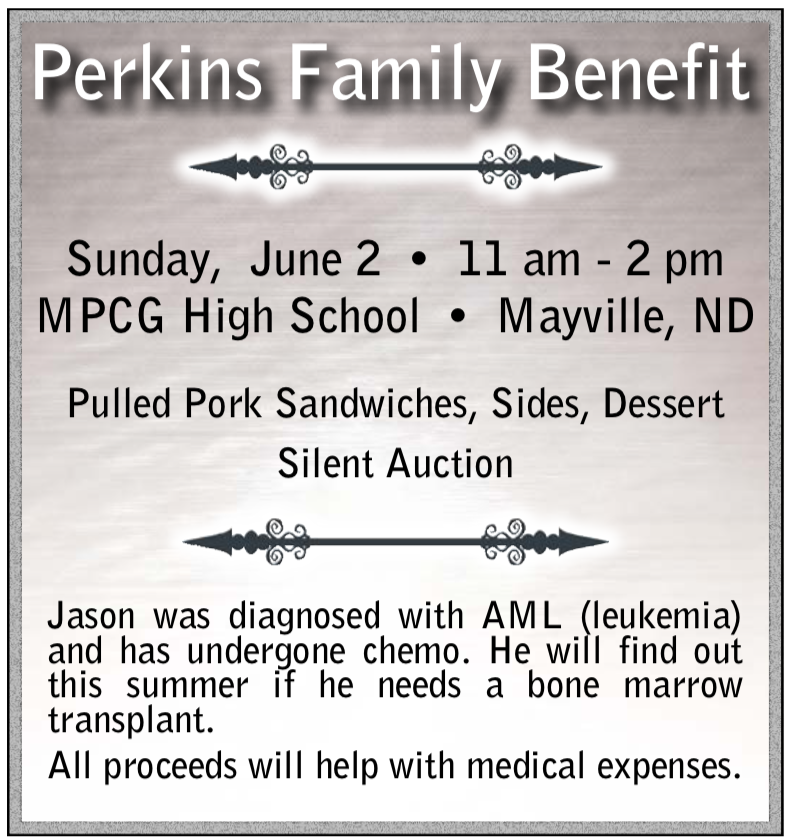 Perkins Family Benefit @ May-Port CG High School