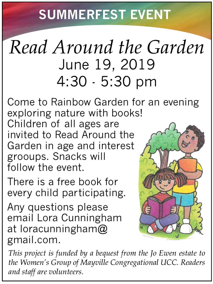 Read Around The Garden @ Rainbow Garden and Sculpture Walk
